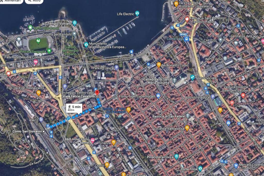 La Casa Di Alessia Nel Centro Di Como - Alessiatravelling Esterno foto